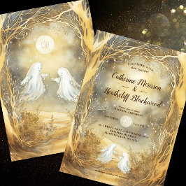 Invitación a la boda de amor fantasma