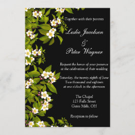 Invitación a la boda de Apple Blossoms de primaver
