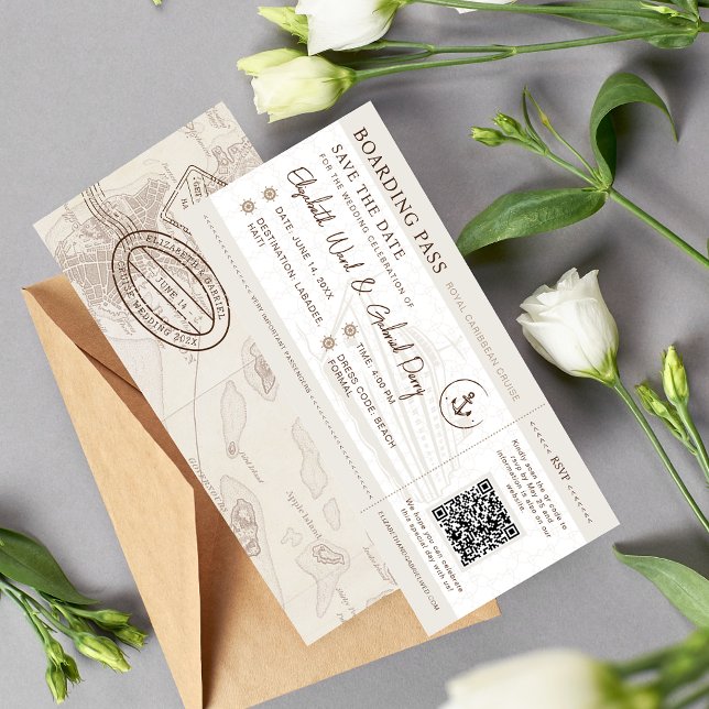 Invitación a la boda de aventuras para pases de cr (Subido por el creador)