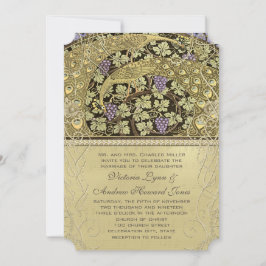 Invitación a la boda de aves pastorales de estilo 