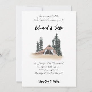 Invitación a la boda de Barn