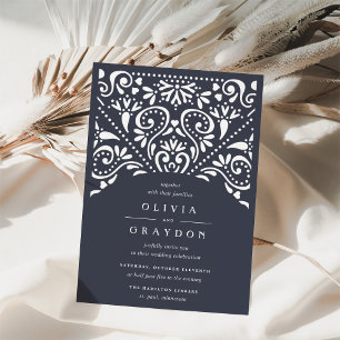 Invitación a la boda de Beaux Arts   Tinta