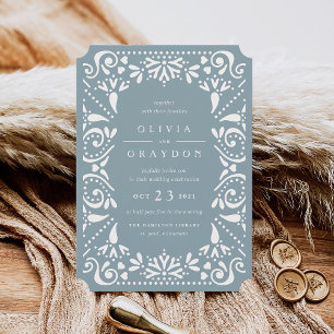 Invitación a la boda de Beaux Arts   Turmalina