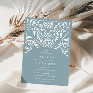 Invitación a la boda de Beaux Arts   Turmalina