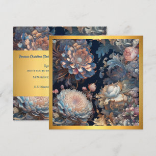 Invitación a la boda de Blue Spring Garden