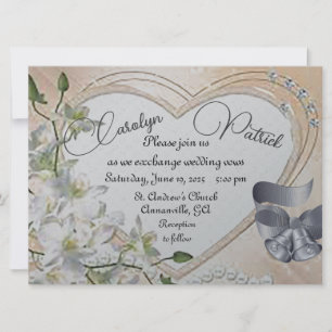 Invitación a la boda de boda Bell