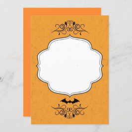 Invitación a la boda de bodas de Halloween