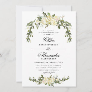 Invitación a la boda de Boho Floral