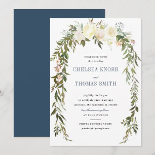 Invitación a la boda de Boho Floral