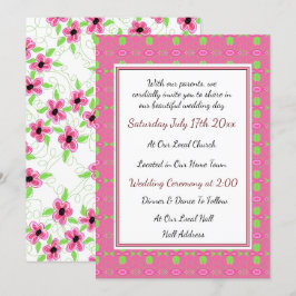 Invitación a la boda de bonito