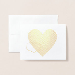 Invitación a la boda de calor dorado entrelazada