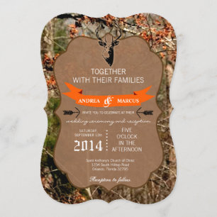 Invitación a la boda de Camo con Cabeza de Caza de