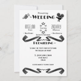 Invitación a la boda de casamiento de novios de pe