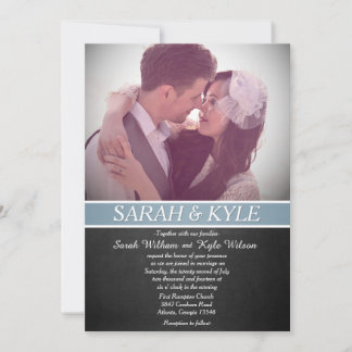 Invitación a la boda de Chalkboard