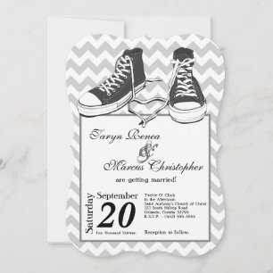 Invitación a la boda de Chevron por parte de las z