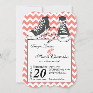 Invitación a la boda de Chevron por parte de las z