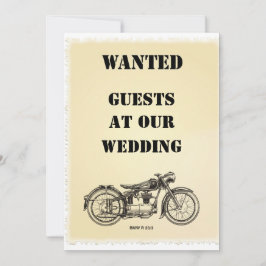 Invitación a la boda de ciclistas deseada