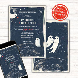 Invitación a la boda de compañeros cósmicos