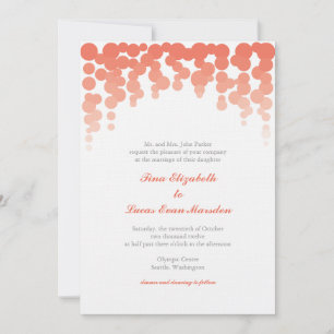 Invitación a la boda de Confetti