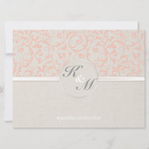 Invitación a la boda de coral SmartElegance