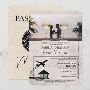 Invitación a la boda de Costa de Marfil