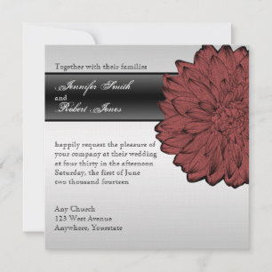 Invitación a la boda de Dahlia Posh