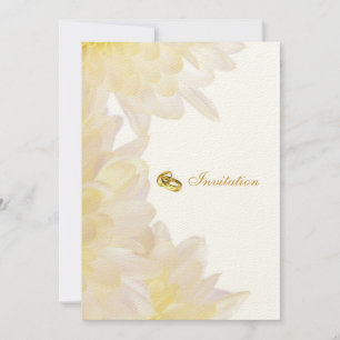 Invitación a la boda de Dahlias