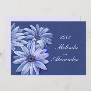 Invitación a la boda de Daisy Osteospermum RSVP