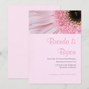 Invitación a la boda de daisy rosado