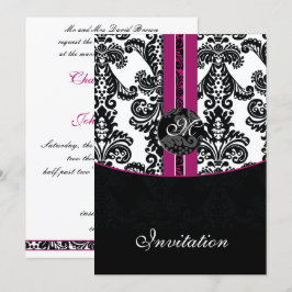 invitación a la boda de damasco