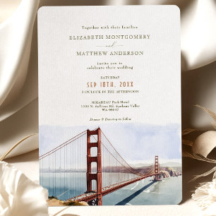 Invitación a la boda de destino de la Puerta de Sa