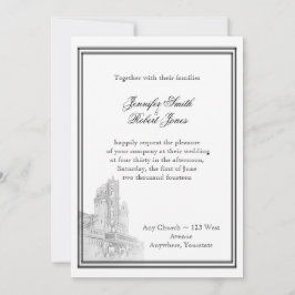 Invitación a la boda de destino en Atlanta