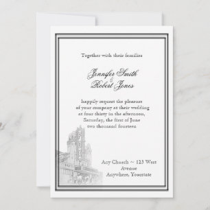 Invitación a la boda de destino en Atlanta