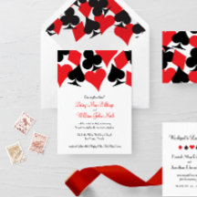 Invitación a la boda de Destiny Las Vegas