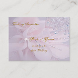 Invitación a la boda de diamantes
