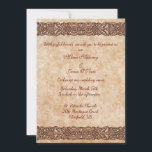 Invitación a la boda de diseño celta de Irlanda<br><div class="desc">Una gran elección para cualquiera que le guste mostrar su personalidad.</div>