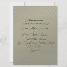 Invitación a la boda de diseño de crudo geométrico