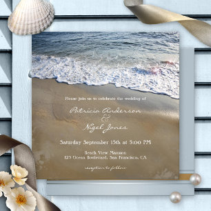 Invitación a la boda de Dream Beach