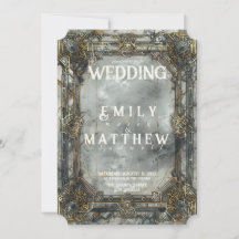 Invitación a la boda de Dwarven Splendor Fantasy