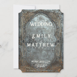 Invitación a la boda de Dwarven Splendor Fantasy