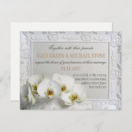 Invitación a la boda de estilo elegante