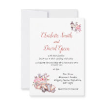 Invitación a la boda de estilo parisino