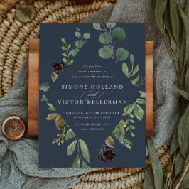 Invitación a la boda de Eucalyptus Grove