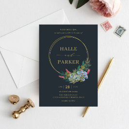 Invitación a la boda de éxitos modernos