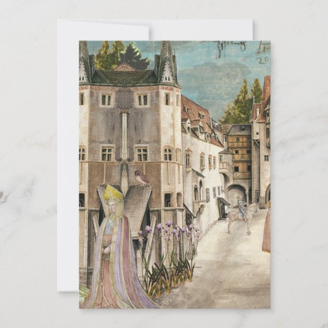 Invitación a la boda de fantasía (Anverso)