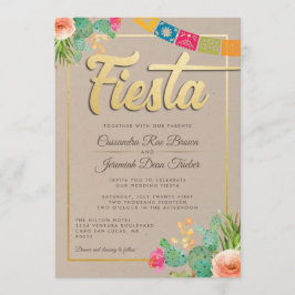 Invitación a la boda de Fiesta