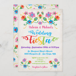 Invitación a la boda de Fiesta Mexicana de Arte Po