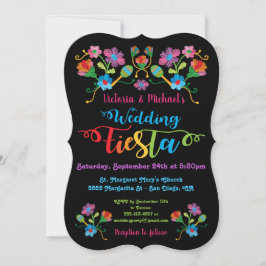 Invitación a la boda de Fiesta Mexicana de Arte Po