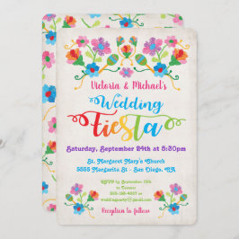 Invitación a la boda de Fiesta Mexicana de Arte Po