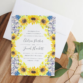 Invitación a la boda de Flowerfields